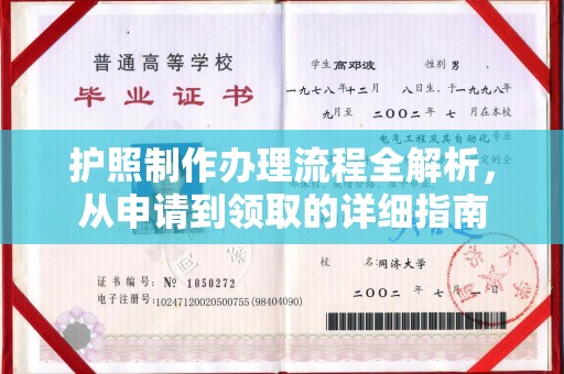 新店护照制作办理流程全解析，从申请到领取的详细指南